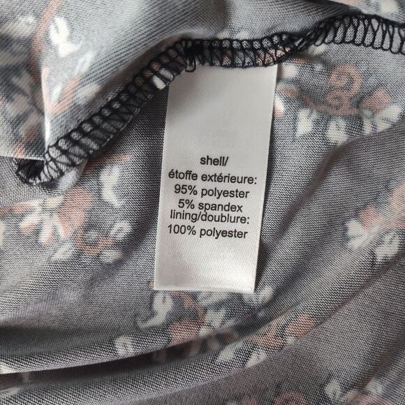 MAURICES Floral Cold Shoulder Mini Dress Womens Plus Size 3 - Picture 6 of 9